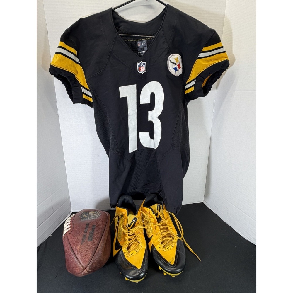 Dri Archer Rookie Year Pittsburgh Steelers Team‎ Issued Jersey Cleats Football